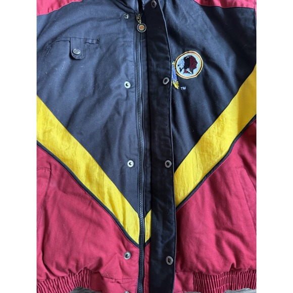 Vintage Washington Redskins NFL Fat Goose Puffer Coat Jacket Size Large - Picture 8 of 14